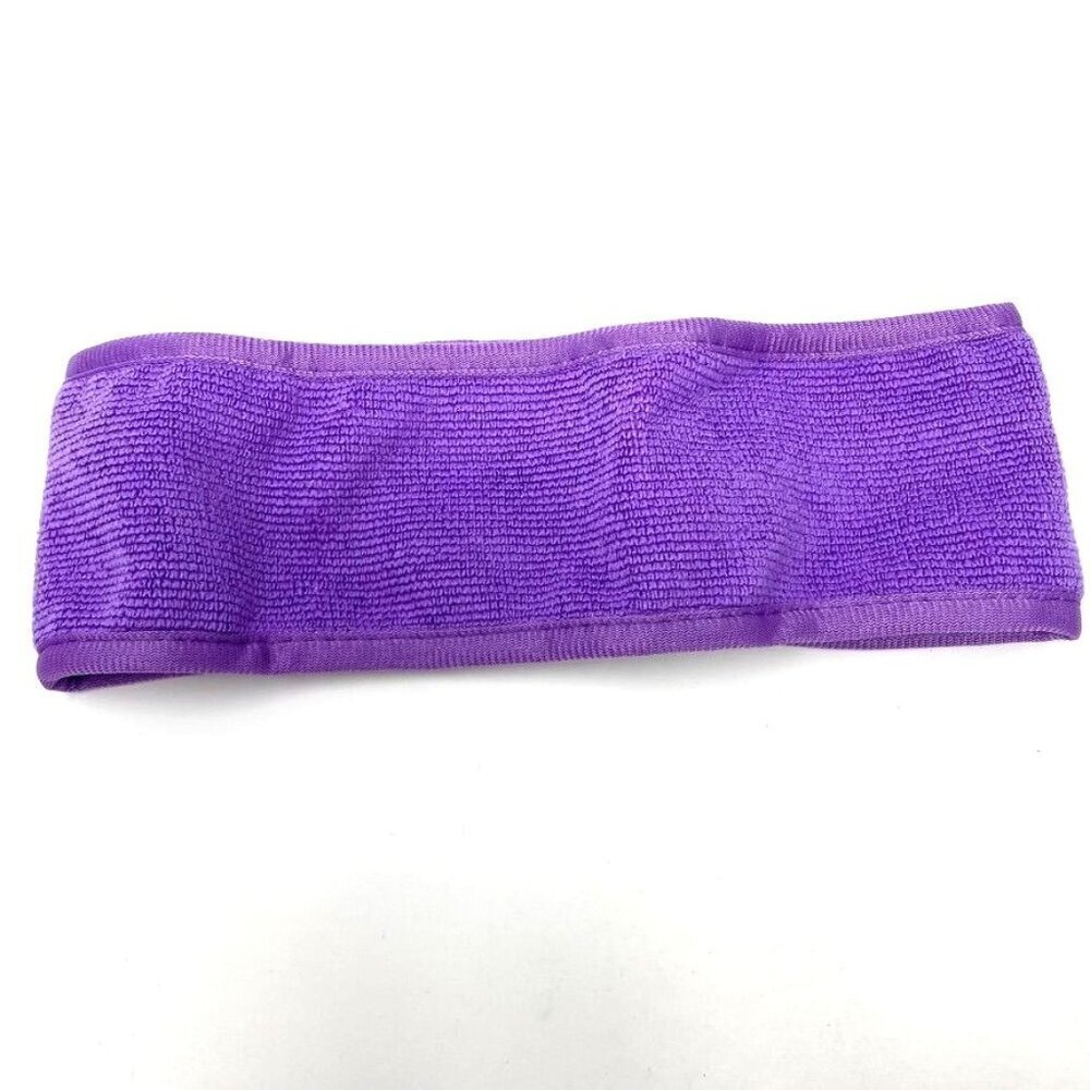 Zoe Ayla Spa Terry Headband Purple 24Lx3.2W NIB Hair Tool - Picture 5 of 7